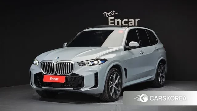 BMW X5 (G05) 2023 Светло-серебряный цвет из Кореи