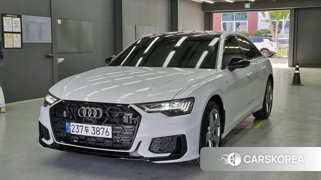 Audi A6 (C8) 2025 Белый из Кореи
