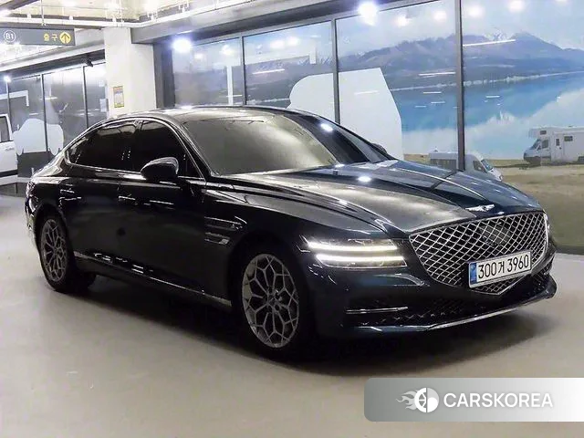 Genesis G80 (RG3) 2021 Темно-зеленый из Кореи