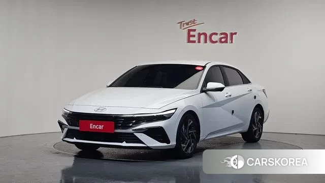 Hyundai The New Avante (CN7) 2024 Белый из Кореи