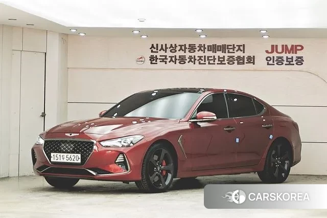 Genesis G70 2019 Красный из Кореи