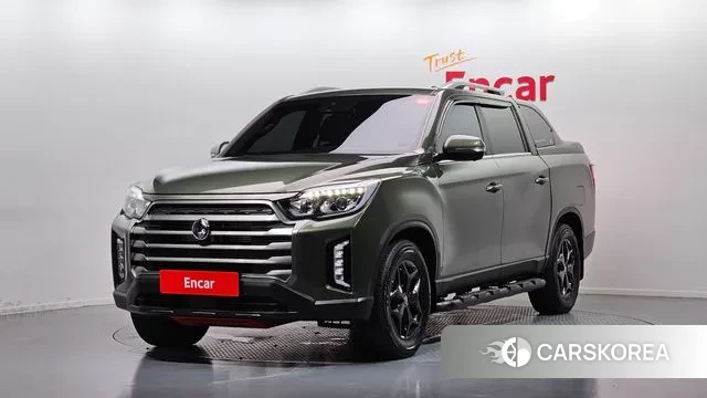 Ssangyong The New Rexton Sport 2021 Зеленый из Кореи