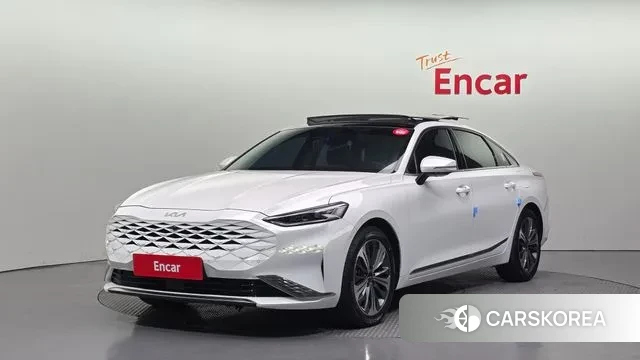 Kia K8 2022 Белый из Кореи