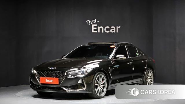 Genesis G70 2018 Черный из Кореи