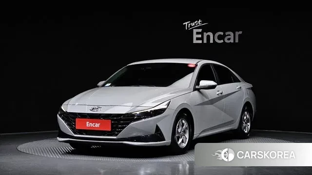 Hyundai Avante (CN7) 2021 Серебристо-серый из Кореи