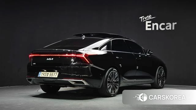 Kia K8 2022 Черный из Кореи