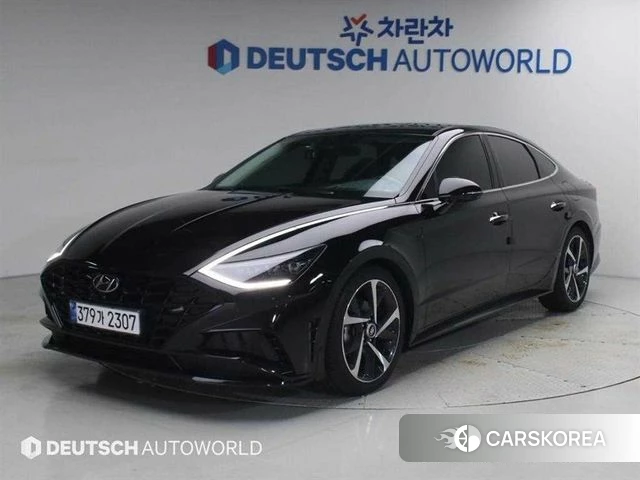 Hyundai Sonata (DN8) 2022 Черный из Кореи