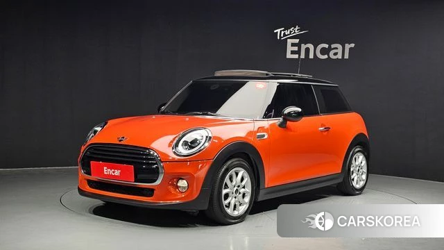 Mini Cooper 2019 Оранжевый из Кореи