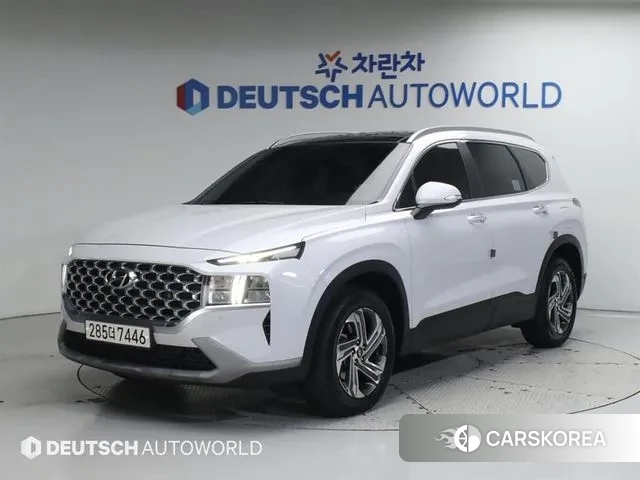 Hyundai The New Santa Fe 2020 Серебряный из Кореи