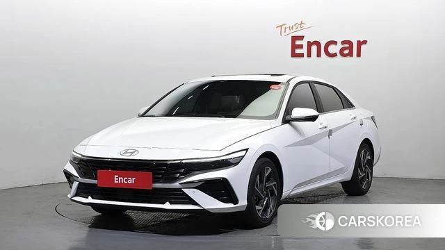 Hyundai The New Avante (CN7) 2025 Белый из Кореи