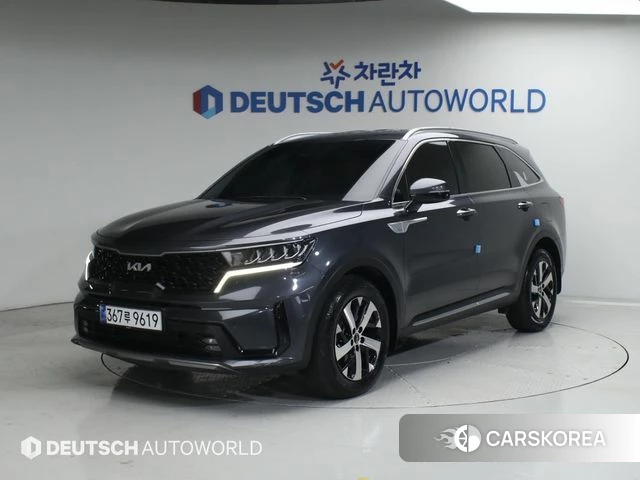 Kia Sorento 4th Generation 2021 Серый из Кореи