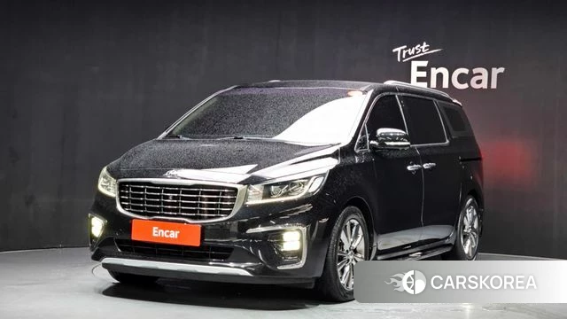 Kia The New Carnival 2018 Черный из Кореи