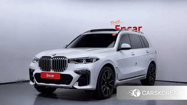BMW X7 (G07) 2022 Белый из Кореи