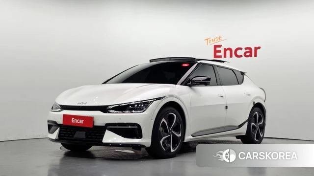 Kia EV6 2023 Белый из Кореи
