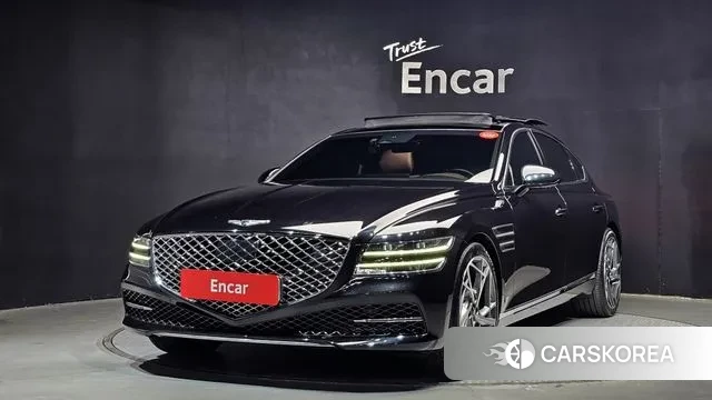 Genesis G80 (RG3) 2021 Черный из Кореи