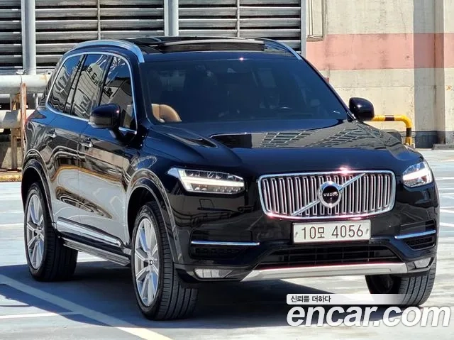 Volvo XC90 second Generation 2018 Черный из Кореи