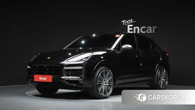 Porsche Cayenne (PO536) 2021 Черный из Кореи