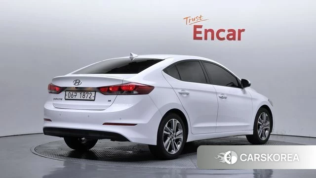 Hyundai Avante AD 2018 Белый из Кореи