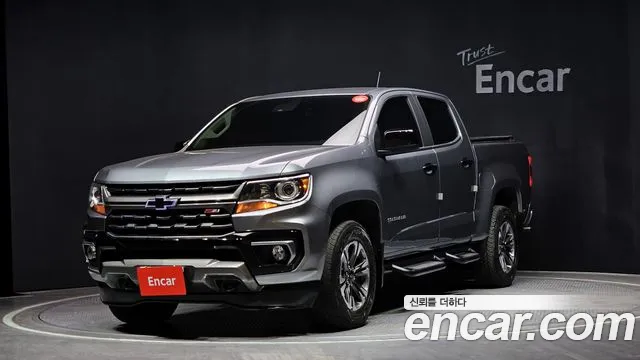 Chevrolet (GM Daewoo) Real New Colorado 2021 Серый из Кореи