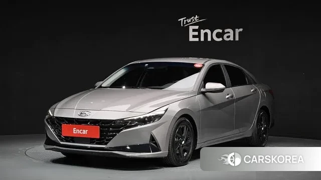 Hyundai Avante Hybrid (CN7) 2022 Серый из Кореи