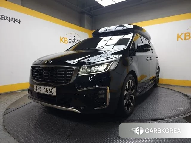 Kia The New Carnival 2019 Черный из Кореи