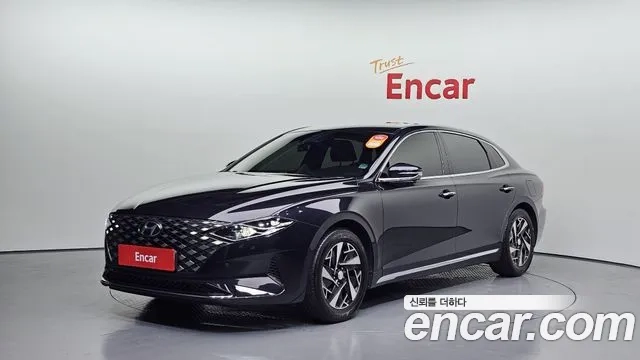 Hyundai The New Grandeur IG Hybrid 2020 Синий из Кореи