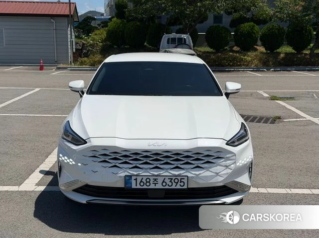 Kia K8 2021 Белый из Кореи