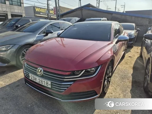 Volkswagen Arteon 2019 Красный из Кореи