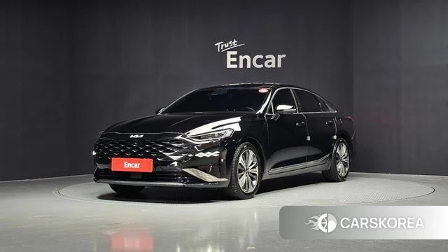 Kia K8 Hybrid 2022 Черный из Кореи