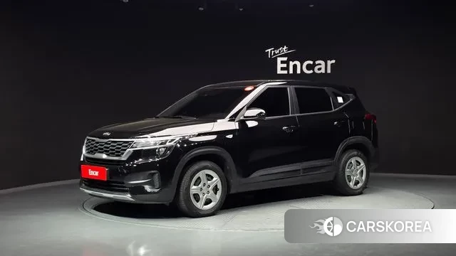 Kia Seltos 2019 Черный из Кореи