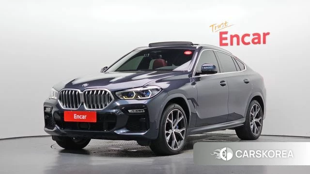 BMW X6 (G06) 2021 Серый из Кореи