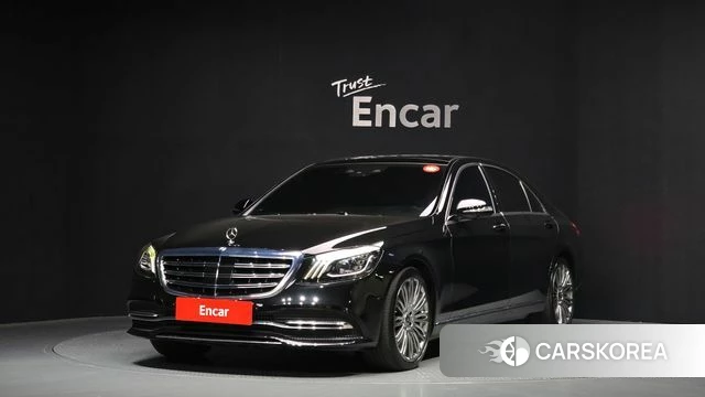 Mercedes-Benz S-Class W222 2018 Черный из Кореи
