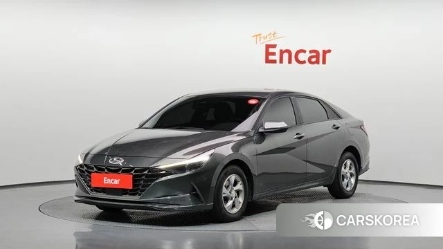 Hyundai Avante (CN7) 2021 Серый из Кореи