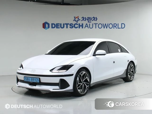 Hyundai Ionic 6 2023 Белый из Кореи