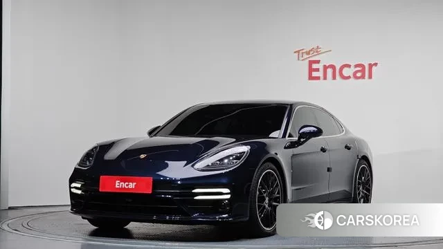 Porsche Panamera (971) 2020 Синий из Кореи