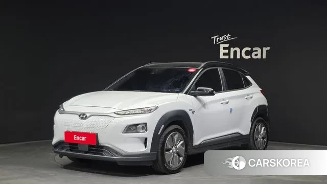 Hyundai Kona Electric 2019 Белый из Кореи