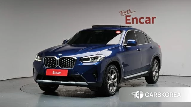 BMW X4 (G02) 2023 Синий из Кореи