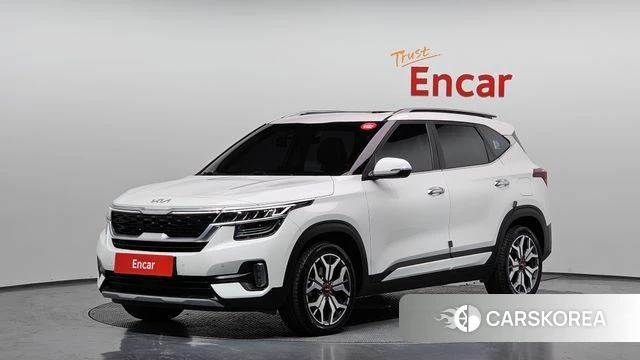 Kia Seltos 2022 Белый из Кореи