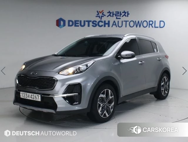 Kia Sportage The Bold 2020 Серый из Кореи