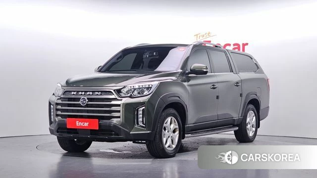 Ssangyong The New Rexton Sports Cannes 2021 Светло-зеленый из Кореи