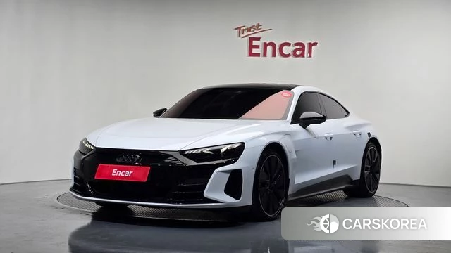 Audi e-Tron GT 2022 Белый из Кореи