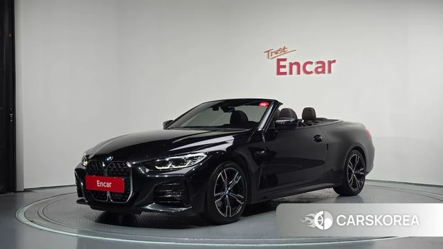 BMW 4 Series (G22) 2021 Черный из Кореи