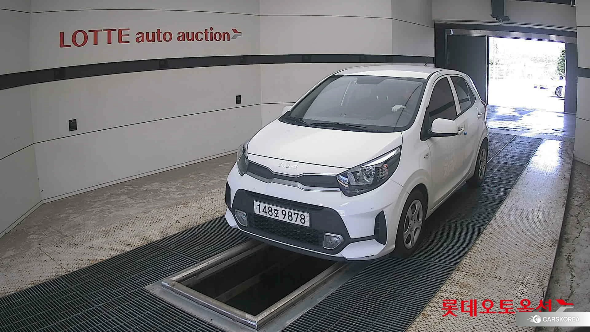Kia Morning 2022 Clear White из Кореи