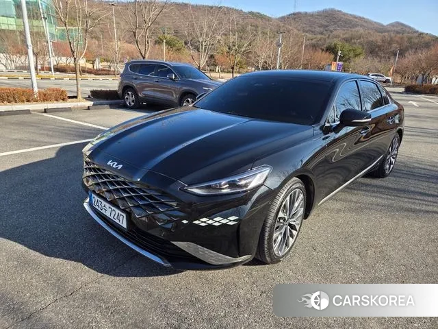 Kia K8 2021 Черный из Кореи