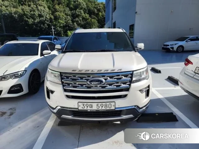 Ford Explorer 2018 Белый из Кореи
