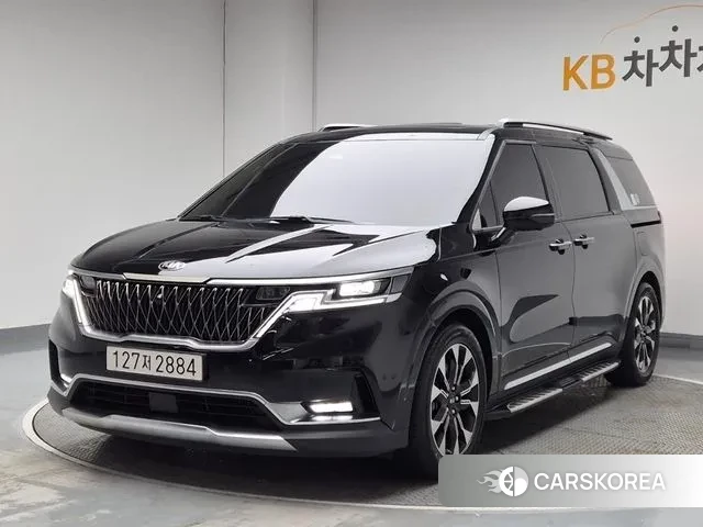 Kia Carnival 4th generation 2021 Черный из Кореи