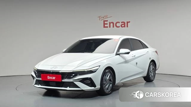 Hyundai The New Avante (CN7) 2023 Белый из Кореи