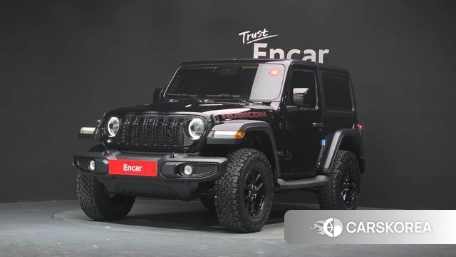 Jeep Wrangler (JL) 2024 Черный из Кореи