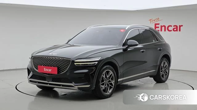 Genesis GV70 2021 Черный из Кореи