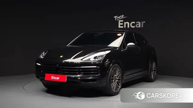 Porsche Cayenne (PO536) 2022 Черный из Кореи
